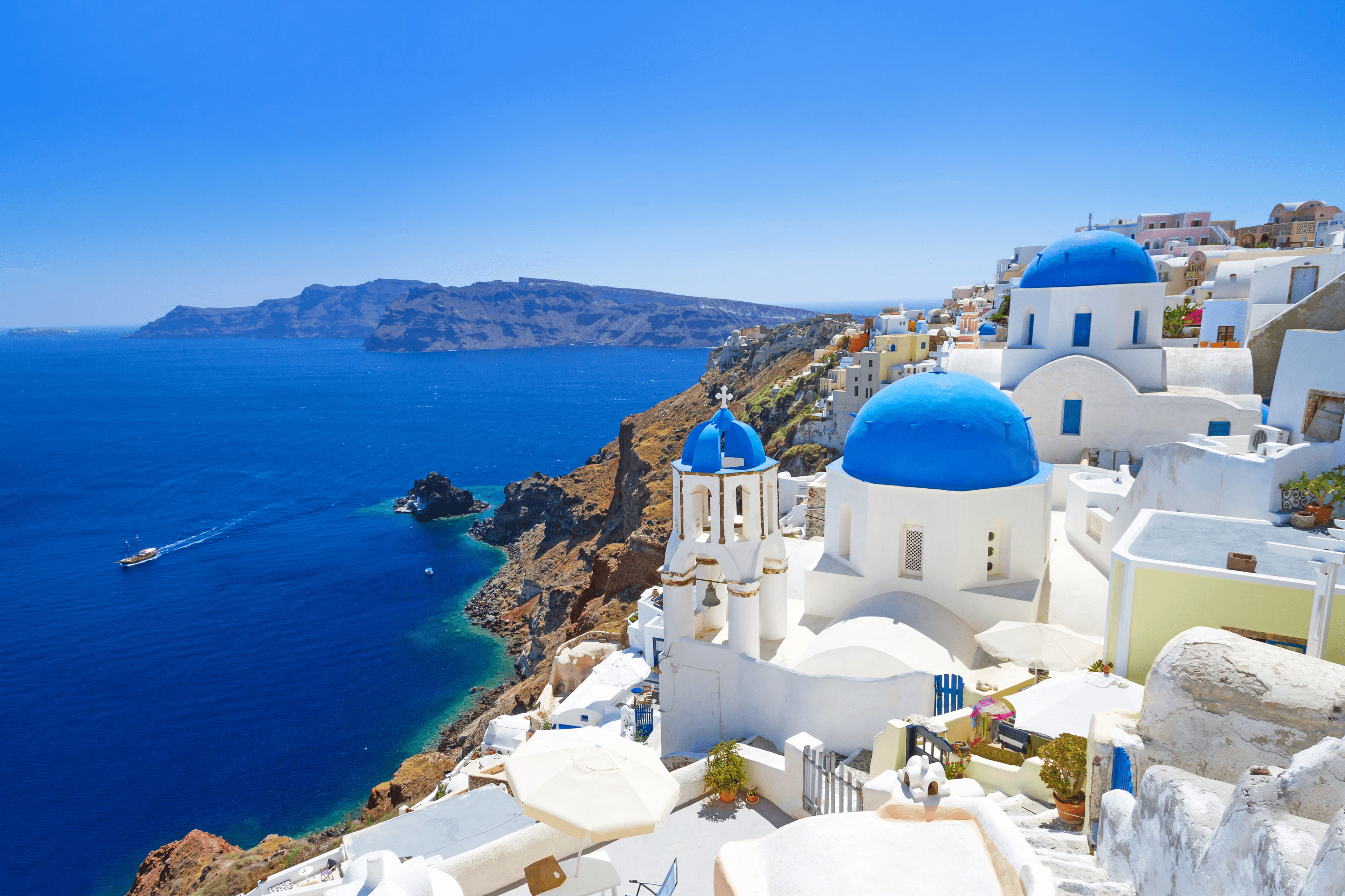 Ίος → Σαντορίνη